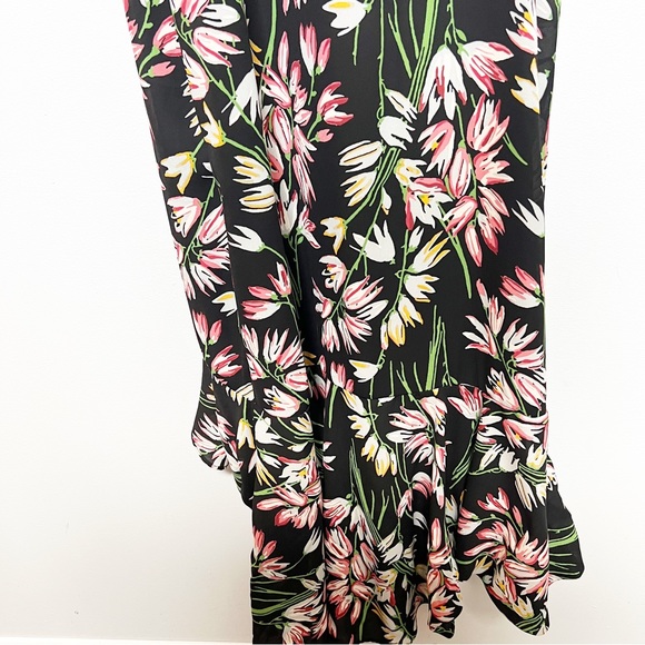 Likely Revolve Painted Tulip Rae Wrap Ruffle Hi-Low Maxi Dress - Picture 11 of 12